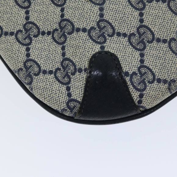 GUCCI GG Plus Supreme Sherry Line Shoulder Bag Navy Red 904 02 026 Auth ep4106 - Picture 15 of 16